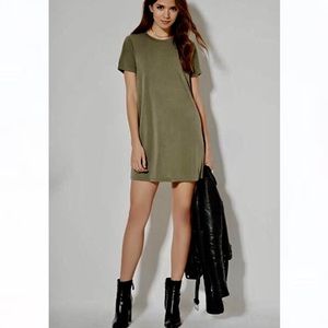Mossimo Crewneck Marled Knit Tee Dress szXL